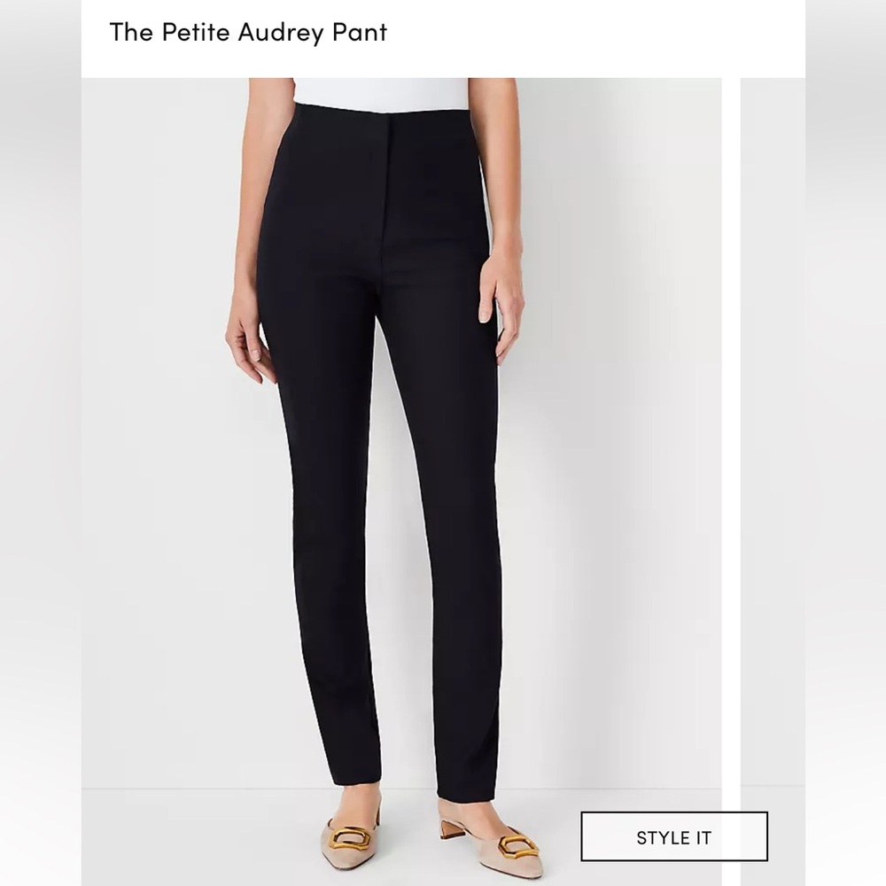 2 pairs of Ann Taylor Audrey High Waisted Skinny pants